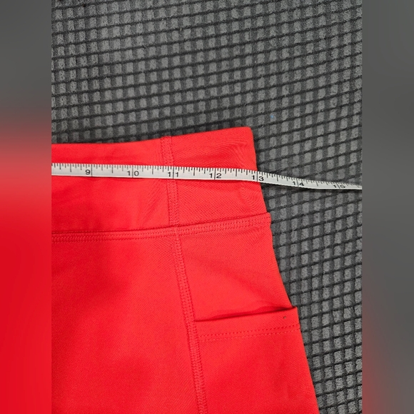 Primary Athletic Skort Girl's 14 Red Orange - Picture 5 of 8